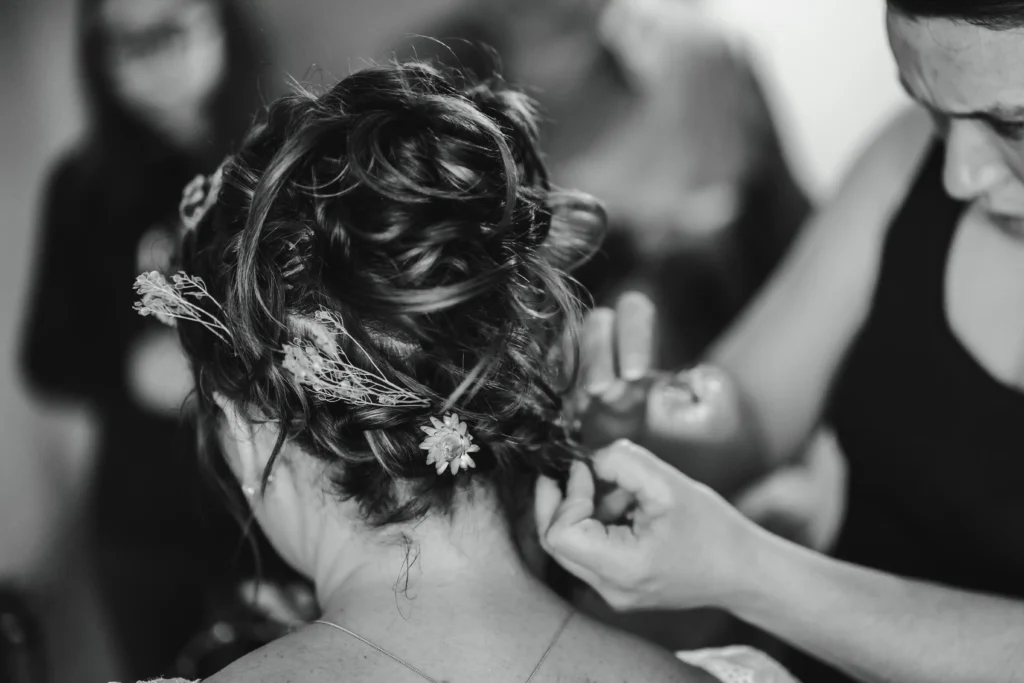 coiffure mariage vintage