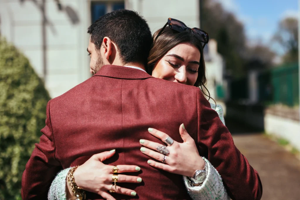 Calin mariage vintage