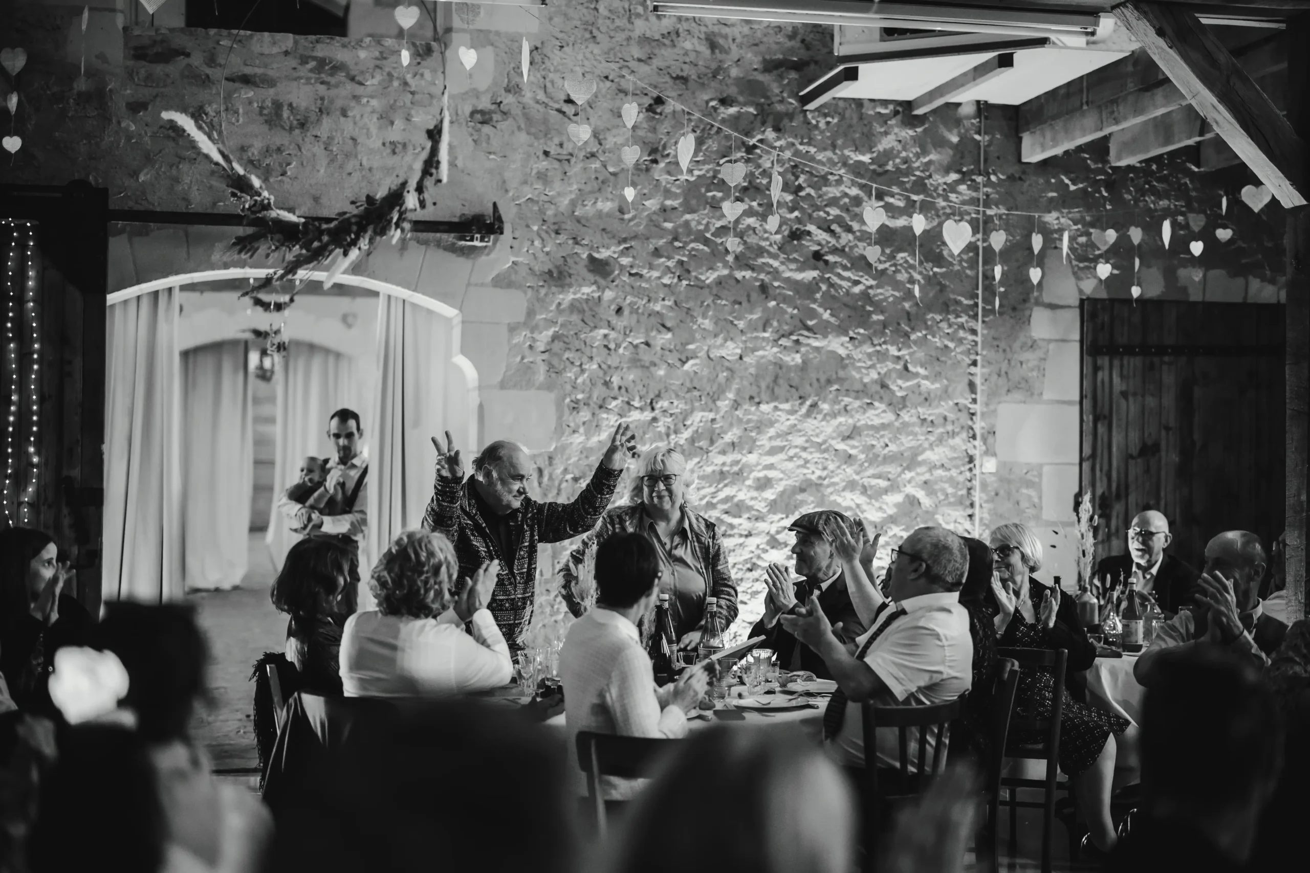 Repas de mariage au domaine du Marchais Bouchet
